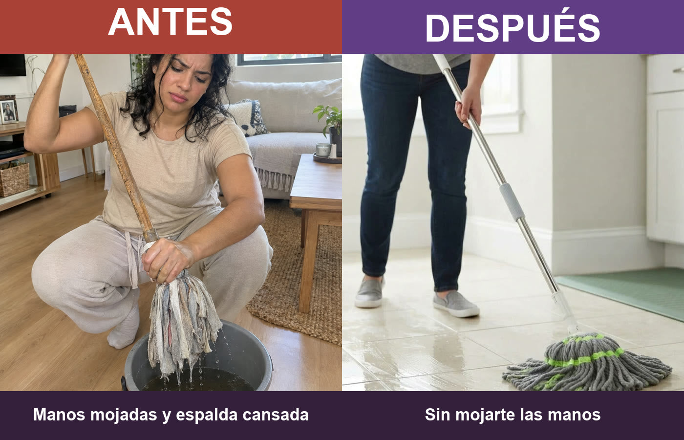 Antes y después
